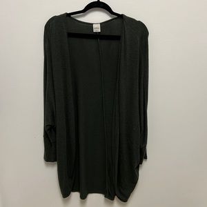 Kaleigh olive long cardigan size S